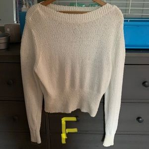 Urban Outfitters Small White knitted sweater